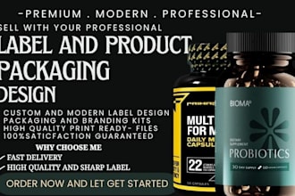 create stunning packaging design with 3d mockups fast