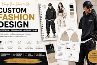 be your professional fashion designer and fashion consultant