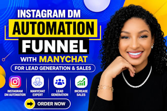 build instagram dm funnel with manychat for high conversions
