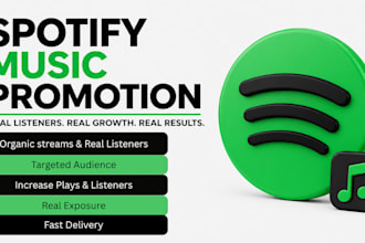 usa spotify music promotion, spotify music track, spotify album promotion