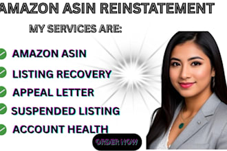 reinstate amazon asin and recover suppressed product listings