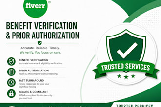 benefits verification and prior authorization for healthcare providers