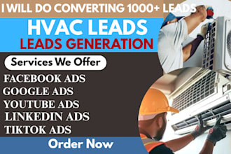 do verified hvac leads furnace repair leads ac repair leads duct cleaning leads