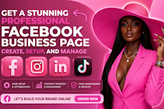 do facebook business page create and setup, fb business page