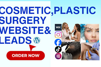 cosmetic surgery website plastic surgery aesthetic clinic leads