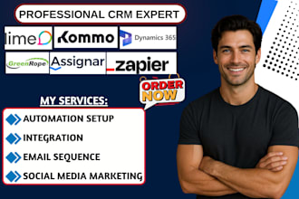 setup construction crm lime crm greenrope kommo assignar dynamic 365 integration