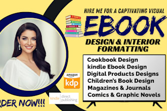 do ebook formatting, flipbook, manuals, training guides, canva ebook design