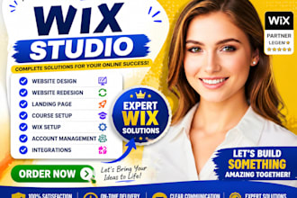 wix studio website wix website redesign wix website development wix website