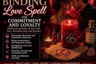 cast binding love spell for commitment and loyalty