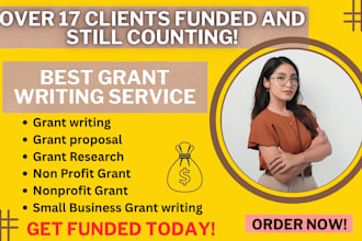 grant writing grant proposal grant research small business nonprofit grant 501c3