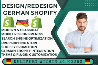build a professional conversion focused german shopify store gdpr compliance