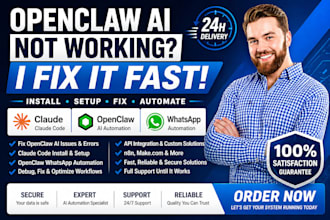 install claude code setup openclaw openclaw whatsapp open claw openclaw ai fix