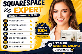 build squarespace website design, website development as a squarespace expert