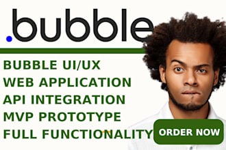 bubble io mobile app developer, bubble mvp, saas with bubble io, API integration