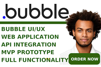 bubble io mobile app developer, bubble mvp, saas with bubble io, API integration