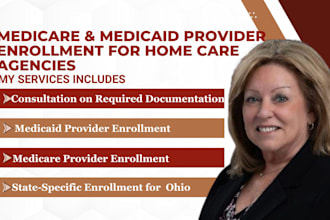 do medicare medicaid provider enrollment, for home care in pennsylvania, ohio