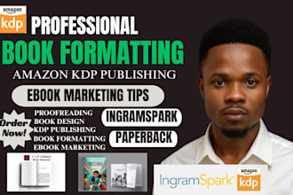 do amazon kdp formatting and proofreading book publishing on amazon, ingramspark