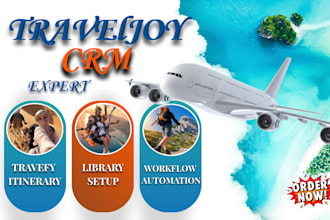 traveljoy crm traveljoy itinerary setup automation traveljoy prosposal crm 24hrs