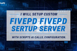 setup custom fivepd server with scripts, ai calls and full configuration