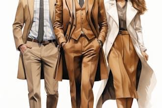 create fashion sketches and illustrations