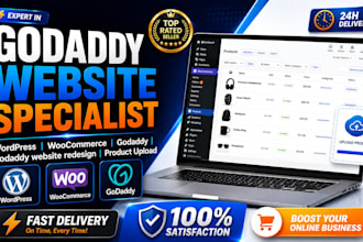 godaddy website design godaddy wordpress ecommerce godaddy redesign godaddy SEO