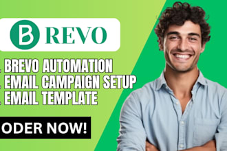 design brevo email template brevo automations and email marketing campaign setup