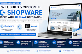 build customize shopware jtl shop store with jtl wawi product data integration