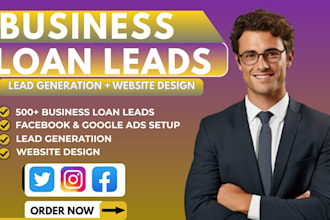 business loan leads financial leads loan leads facebook ads video ads