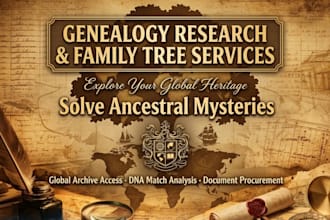 structure, verify, and document your genealogy resarched family history tree