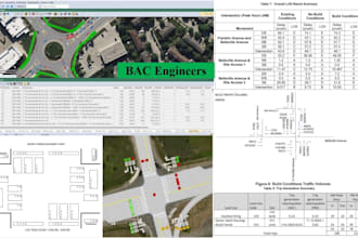 do tia reports, traffic solutions, roadway and driveway designs