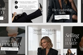 create finance instagram carousel template, motivational,education carousel post