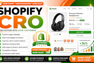 do shopify cro audit redesign to increase conversion rate shopify cro expert