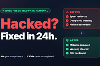 remove wordpress malware, fix hacked sites, and secure your website