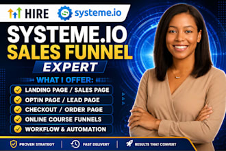 build systeme io sales funnel systeme io landing page and systeme io website