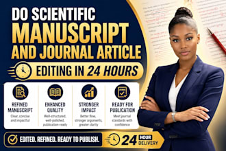 edit scientific manuscripts for journal article submission