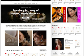 jewelry website jewelry shopify store rings earrings jewelry dropshipping store