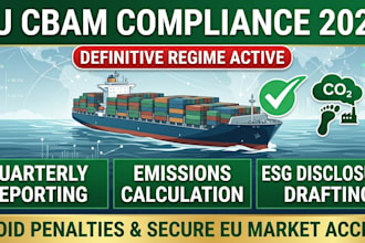 be your eu cbam and esg sustainability compliance consultant