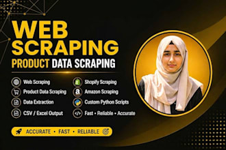 do ecommerce scraping, product data extraction, and web scraping