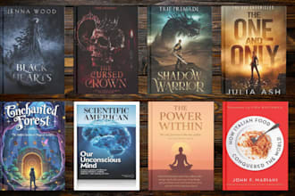 do book cover design ebook cover design, kdp book cover, book design