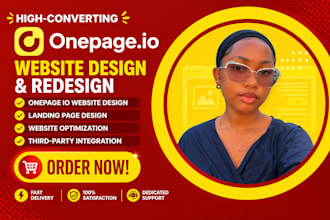 design onepage io landing page onepage io website onepage io expert