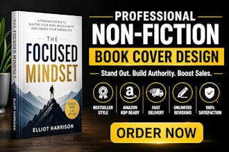 design modern non fiction ebook and paperback cover