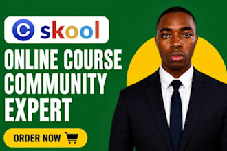 skool community setup skool credit repair skool online course community setup