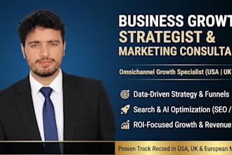 be your digital marketing strategist and business growth consultant