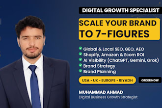 be your digital marketing strategist and business growth consultant