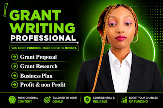 write a winning grant proposal for nonprofits and small businesses