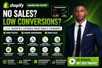 boost shopify sales with marketing, ecommerce promotion and store growth