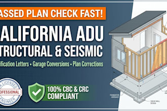 california adu structural certification letter and seismic report