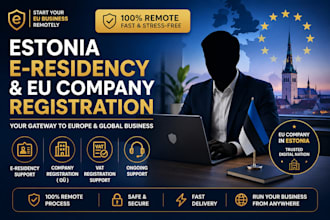 help you register estonian e residency and open an eu company bank in estonia
