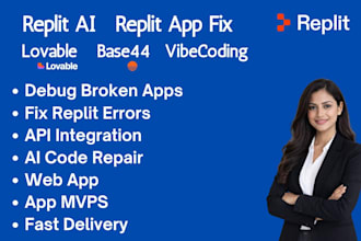 build fix replit ai app replit website lovable ai base44