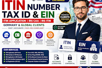 apply itin number tax id ein itin application irs caa irs itin germany global